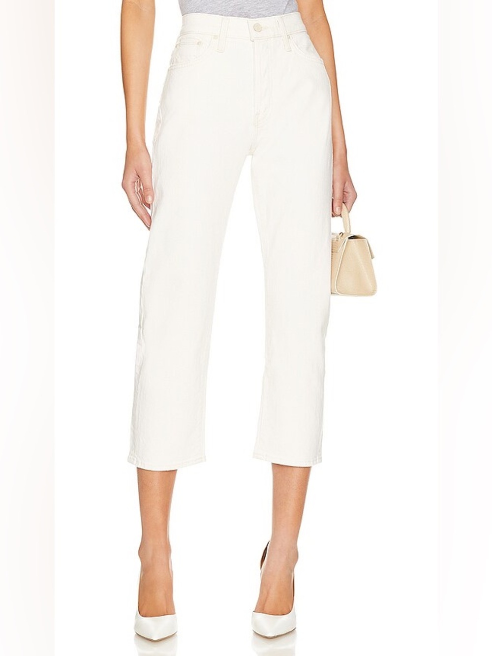 Mother The Ditcher Crop Jeans Act Natural